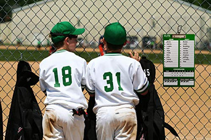 Dry Erase Coaches Clipboards | Basketball, Baseball, Soccer, Football, Hockey, Volleyball, Lacrosse - style: Baseball