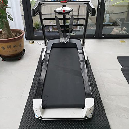 V3VOGUE Treadmill Mat, Exercise Equipment Mats, High Density Floor Protector, Noise Reduction Fitness Mat, Sound Absorbing Mat, Indoor Exercise Waterproof & Carpet Protection - size: 175*80cm
