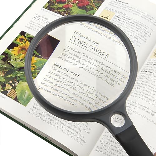 Carson® SureGrip 2x Acrylic Soft-Grip Magnifier with 11.5x Spot Lens (SG-12)