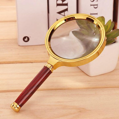 Magnifying Glass 10X Magnification Magnifier Handheld Magnifier for Science, Reading Book, Inspection