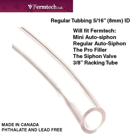 Vinyl PVC tubing Certified (NSF 51) Multipurpose Food Grade Beer Brewing Line Clear Tubing, Kegerator, Wine Making, Aquaponics, Air Hose, 5/16 ID - 7/16 OD, Clear (25 Feet) - size: 25 Feet
