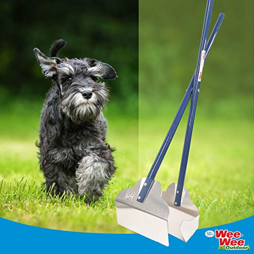 Four Paws Wee-Wee Pooper Scoopers for Dogs l Outdoor Rake l Spade & Pan l Pooper Scooper Set - size: 5.25" x 7" x 33.5", style: Spade Scooper