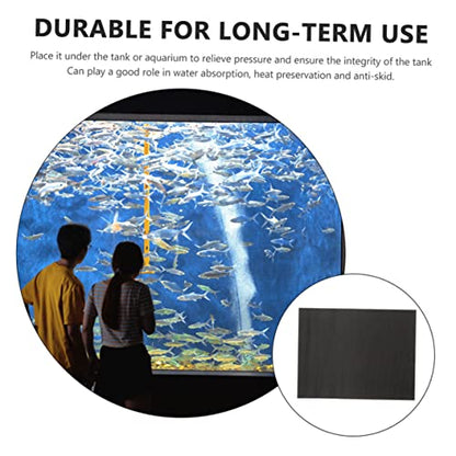 SUPVOX Reptile Terrarium Mat Thickened Non- Fish Tank Bottom Pad Aquarium Accessory for -Term Use Cuttable Suitable for Fish and Reptiles
