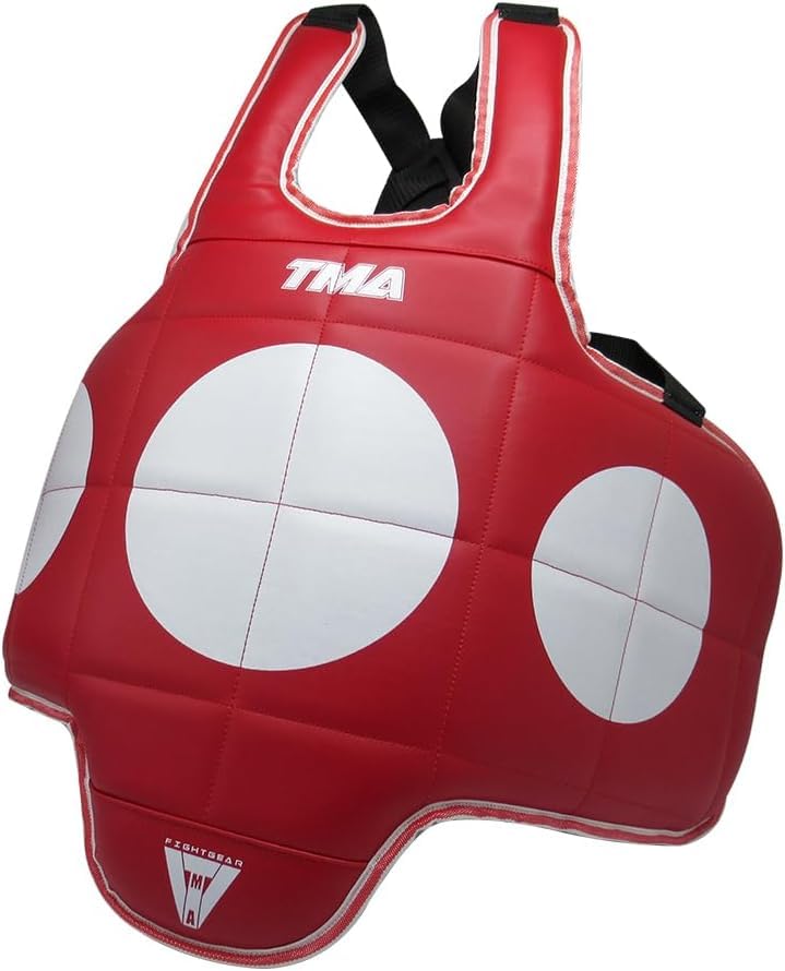 TMA Martial Arts Chest Protector Tae Kwon Do MMA Kickboxing (Reversible) - size: Small-Medium