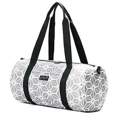 Jadyn 19” Barrel Womens Duffel/Gym/Weekender Bag (Geometric Gray) - color: Geometric Gray