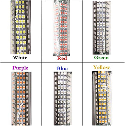 SAMDO IP68 12V LED Underwater Fishing Light 1080 Lumens Fish Attracting Light, Night Fishing Light 10.8W - color: White