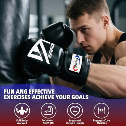 Boxing Gloves for Men Women, Training Sparring Boxing Gloves, Heavy Punching Bag Workout Gloves for Boxing Kickboxing Muay Thai Mixed Martial Arts MMA Training