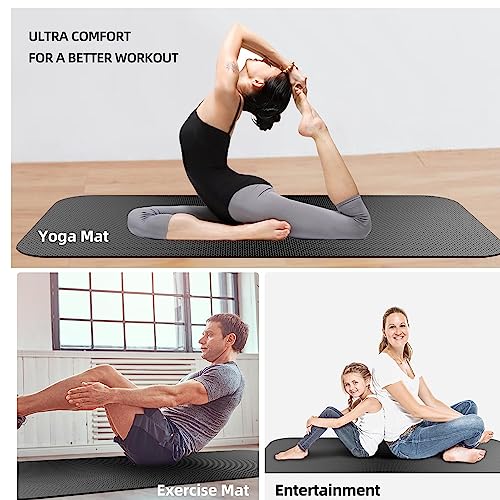 Treadmill Mat,Bike Mat Compatible with Peloton Bike Elliptical Treadmill,Folding Pad Exercise Equipment Under Exercise Trainer Pad for Stationary Indoor Spin - size: 74.8"L x 32"W x 0.2"Th