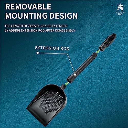 Thereisno Aquariums Gravel Sand Shovel Fish Tanks Cleaning Tool with Ergonomic Handle Aquariums Cleaning Scooper Sifter Cleaner