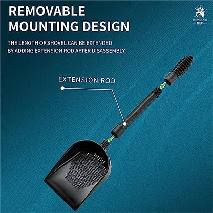Thereisno Aquariums Gravel Sand Shovel Fish Tanks Cleaning Tool with Ergonomic Handle Aquariums Cleaning Scooper Sifter Cleaner