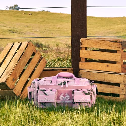 WOLFpak 30L Perfect Duffle Bag - Tactical Gym Bag (APX Flushing Pink) - color: Realtree APX Flushing Pink