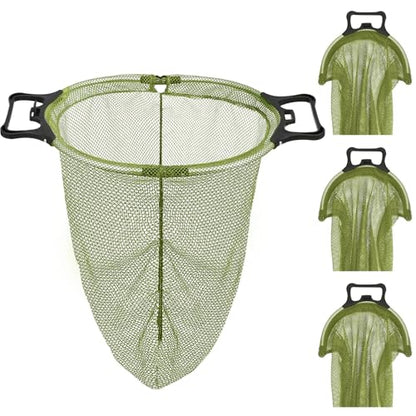 4 Pcs Lobster Clam Diving Chum Bags for Saltwater Fishing Mesh Dive Bag with Handle Lock for Fishing Clamming Diving Snorkeling Scalloping (Green)