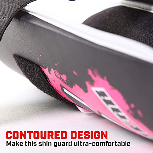 Revgear Kids Combat Series Shin Guards | High Performance Foam Padding | Durable and Lightweight - color: Pink, size: Small
