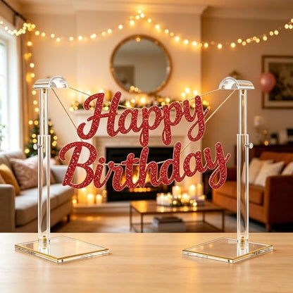 4 Pack Clear Acrylic Purse Display Stands, 14" - 24" Adjustable Height Handbag Holder, Bags Rack Stand, Tabletop Hanging Organizer for Counter Retail Store Boutique Closet Photography - size: 4-Pack, L (14"-24")