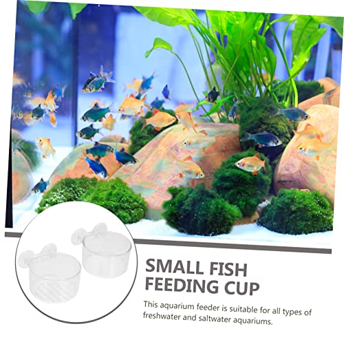 BESPORTBLE 2pcs Fish Food Feeders for Small Fish Red Worm Holders Aquarium Feeding Supplies