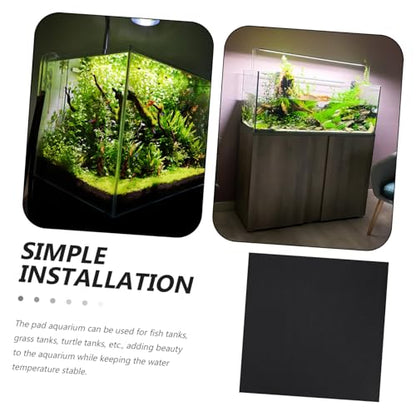 Yardwe Aquarium Mat Thickened Nonslip Fish Tank Cushioning Pad for Fish Tank Bottom Protection Durable Eva Material for Heat Preservation and Shock Absorption