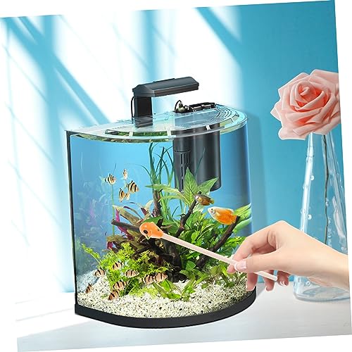 Safe Wooden Betta Fish Training Stick Compact Aquarium Toy for Betta Fish Versatile Accessory