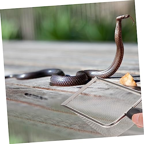 balacoo 2pcs Reptile Litter Scoops Sand Substrate Scoop Shovel for Reptile Terrarium Pet Poop Clean Tool