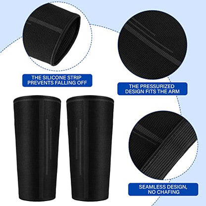 Sratte 3 Pairs Volleyball Arm Sleeves Compression Forearm Guards