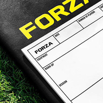 FORZA Magnetic Coaching Board | A4 Double-Sided Tactics Folder with Magnetic Markers, Pen & Eraser [13 Sport Options] - style: Rugby