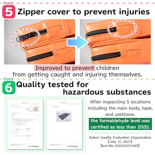 KaRaDaStyle Gymnastics Mat Folding Stretch Mats 71"x24"x2" Exercise Muscle Training Children Play Horizontal Bar Mat Yoga Sports Soundproof Home Use - color: Greige