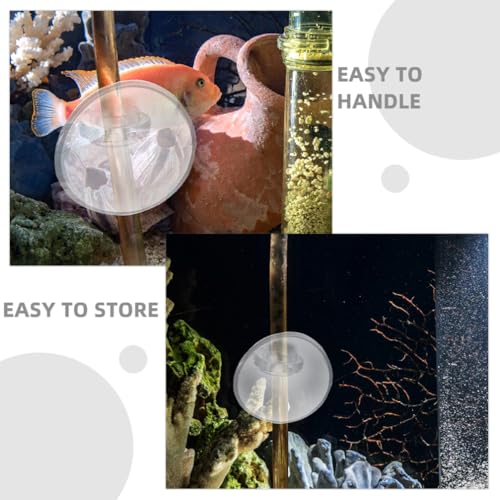 TOYANDONA 40pcs Aquarium Cup Bracket for Oxygen Hose Soft Card Slot Design Secure and Clips for Fish Tank Water Pipe Mounting Space-Saving for Aquarists