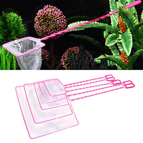 Fishing Tank Net Plastic Soft Square Mesh Fish Shrimp Capture for Aquarium Tools