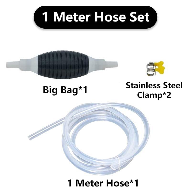 Multifunction Liquid Sucker Pump, 2024 New Manual Fuel Transfer Pump Portable Siphon Pump for Gas Gasoline Oil Fuel Petrol Diesel Fluid Water Fish Tank (3.3ft) - size: 3.3ft