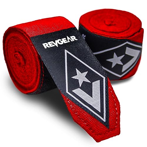 Revgear 2-Inch Wide Elastic Hand Wrap - color: Red