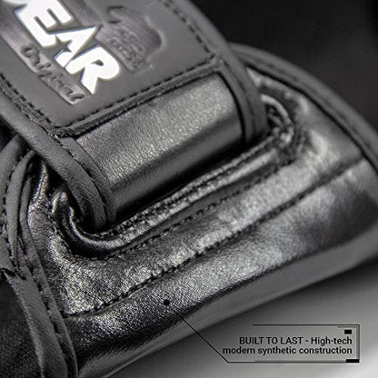 Revgear Pinnacle Shin Guard, Durable/Lightweight for Any Level Martial Arts - color: Black/Black, size: X-Large