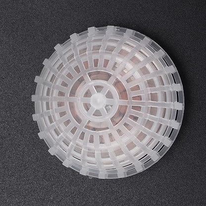 Aquarium Moss Ball Holder, Transparent Plastic Fish Tank Accessory, 5x3.5cm - Mineral Releasing, Easy Installation, Ideal for Shrimp Breeding and Hiding