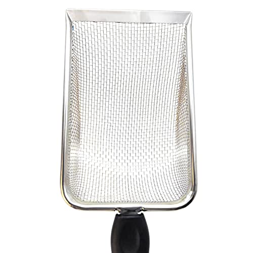 Reptiles Sand Scooper Stainless Steel Fine Mesh Terrarium Substrates Litter Substrates Shovels For Beach Metal Detecting
