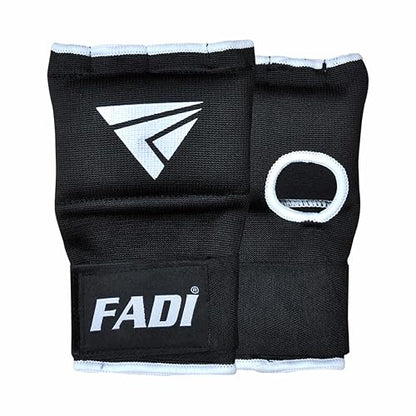 Quick Hand Wraps - Padded Knuckle Protection for Boxing Gloves, MMA, Kickboxing, Muay Thai - Quick Wraps for Men & Women - size: Small-Medium