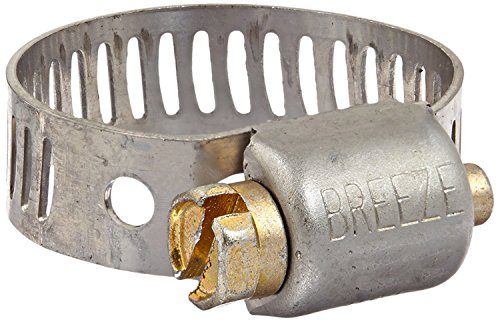 10 Pack Breeze 3506 Miniature Clamps with Plated Screw Effective Diameter Range: 7/16" - 25/32" (11mm - 20mm)