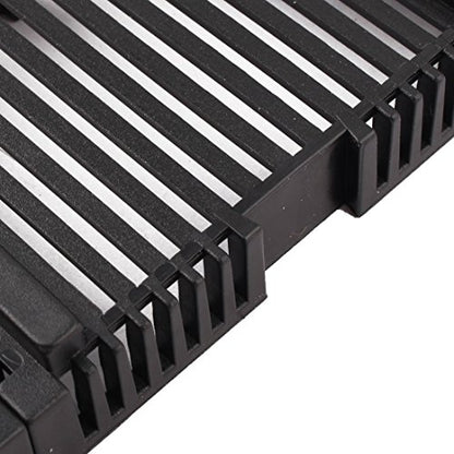 XMHF Aquarium Fish Tank Undergravel Plastic Filter Board Air Tube 28pcs Black