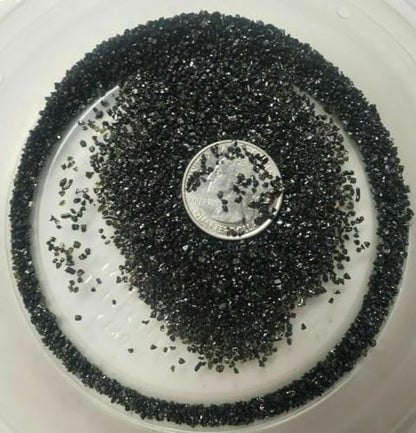TheFrogHouse Black Aquarium Sand Substrate (10lbs) - size: 10 pounds