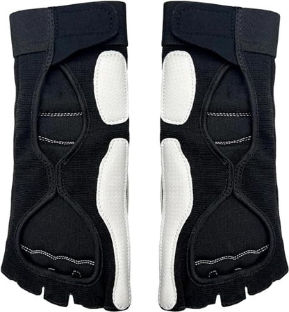 Taekwondo Foot Guard Protector Gear for Sparring MMA Training Competition Kickboxing Karate Boxing Martial Arts Kung Fu Punch Bag TEKA (Pair) (L) - size: Large