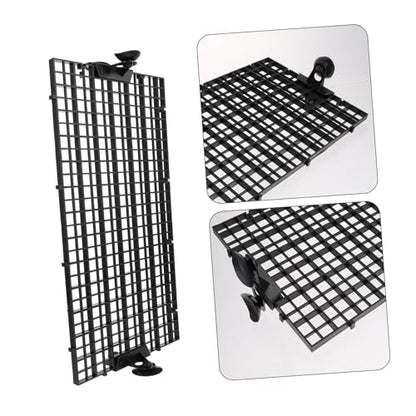 ibasenice 1set Fish Tank Divider High-Transparency Aquarium Separation Tool Suction Cups Fish Breeding Isolation Board for Water Permeability and Easy Installation
