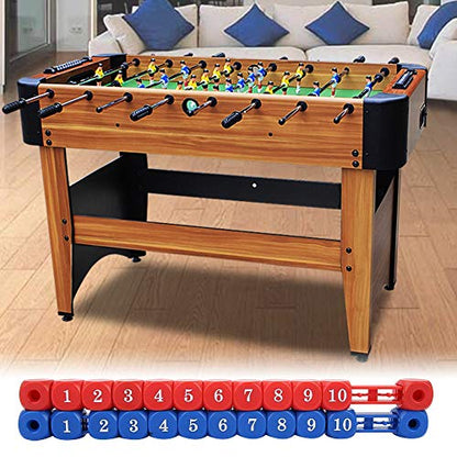 2PCS Table Soccer Score Keepers, Air Hockey Soccer Ball Counter, Football Table Interactive Game, Billiard Sports Score Ticker, Digital Scoreboard