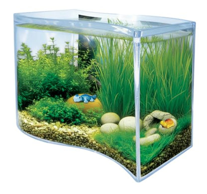 Toys By Nature Freshwater Oasis Garden, Mini Wave Terrarium Kit with Aquatic Seeds and Real Water Plant, Beginner-Friendly Terrariums and Live Indoor Plants Decor