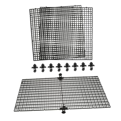 Toddmomy 1set Aquarium Divider of Panels for Fish Tank Isolation Boards Cups Prevents Fish Jumping Reusable