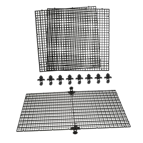 Toddmomy 1set Aquarium Divider of Panels for Fish Tank Isolation Boards Cups Prevents Fish Jumping Reusable