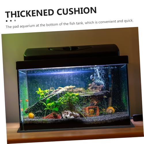 BESTonZON Durable Eva Aquarium Bottom Mat Non Slip Fish Tank Cushioning Pad Shockproof Leveling Mat for Terrariums and Aquatic Environments Protects Tank Integrity