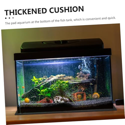 BESTonZON Durable Eva Aquarium Bottom Mat Non Slip Fish Tank Cushioning Pad Shockproof Leveling Mat for Terrariums and Aquatic Environments Protects Tank Integrity