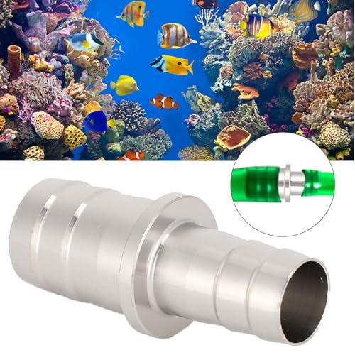 Aquarium Hose Adapter, Stainless Steel Aquarium Pipe Connector, Hose Joint Accessories, Water Pipe Diameter 12 to 16 mm