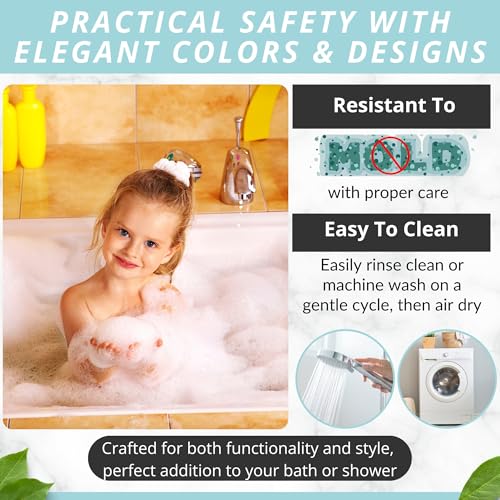 Kids Non Slip Bath Mat - Baby Bath Mat Non Slip - Bath Tub Mat Kids - Bathtub Mat Non Slip Baby - Baby Tub Mat - Baby Bath Mat for Tub - Anti Slip Shower Mat Kids - Bath Mat Toddler (Bath Aquarium) - color: Aquarium Print