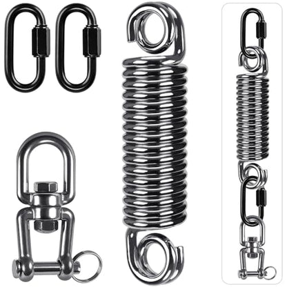 SELEWARE Boxing Punching Bag Hanger, Heavy Bag Bracket - color: Heavy Bag Spring with Open Swivel