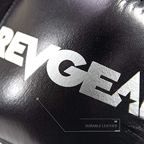 Revgear Pro Series MS1 MMA Boxing Glove, Premium Leather, Thai, MMA - color: Black, size: X-Large