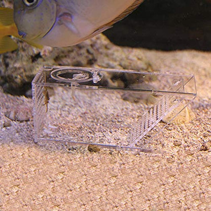 Hong Fish Trap Catcher Box, Fish Tank, Tasteless Safe for Fish Tank Aquarium