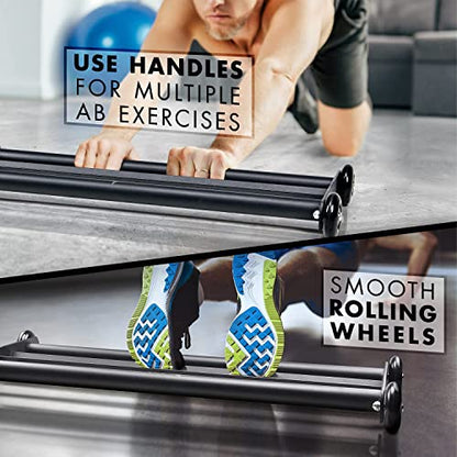 Yes4All Glute Ham Glider, Exercise Wheels for Home Gym Fitness, Glute Hamstring, Booty Building - color: A. Glute Ham Glider, style: A. Glute Ham Glider 1
